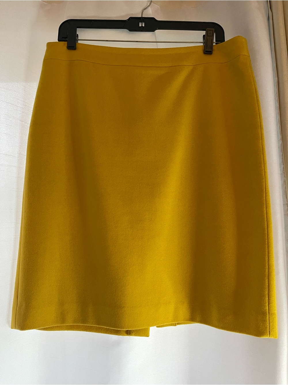 J. Crew Mini Skirt in Mustard Yellow